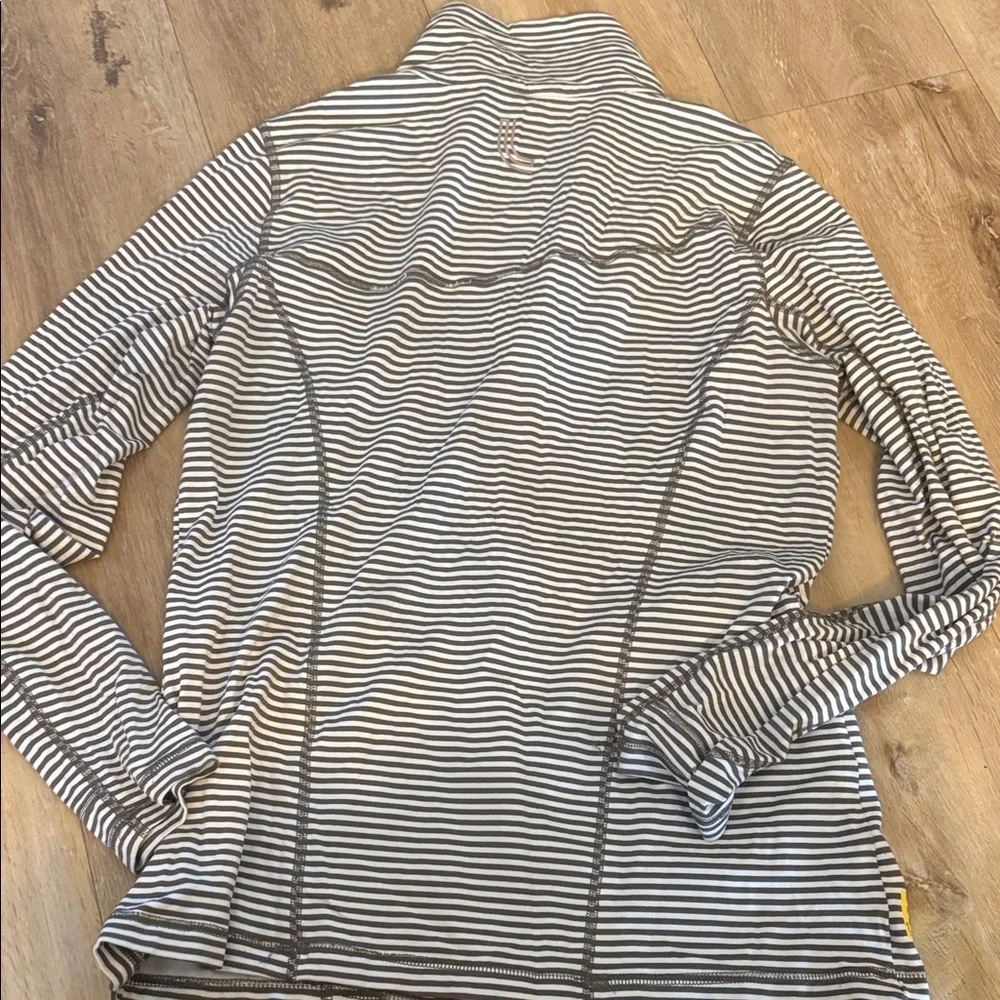 Lole Striped Jacket - Black and White